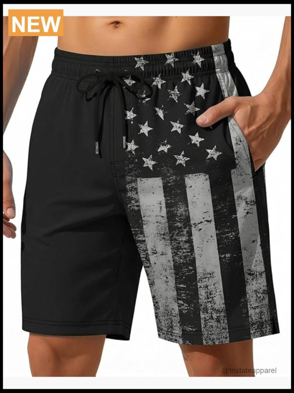 Men's 9 Inch Swim Trunks with Mesh Lining Quick Dry Pockets for Beach